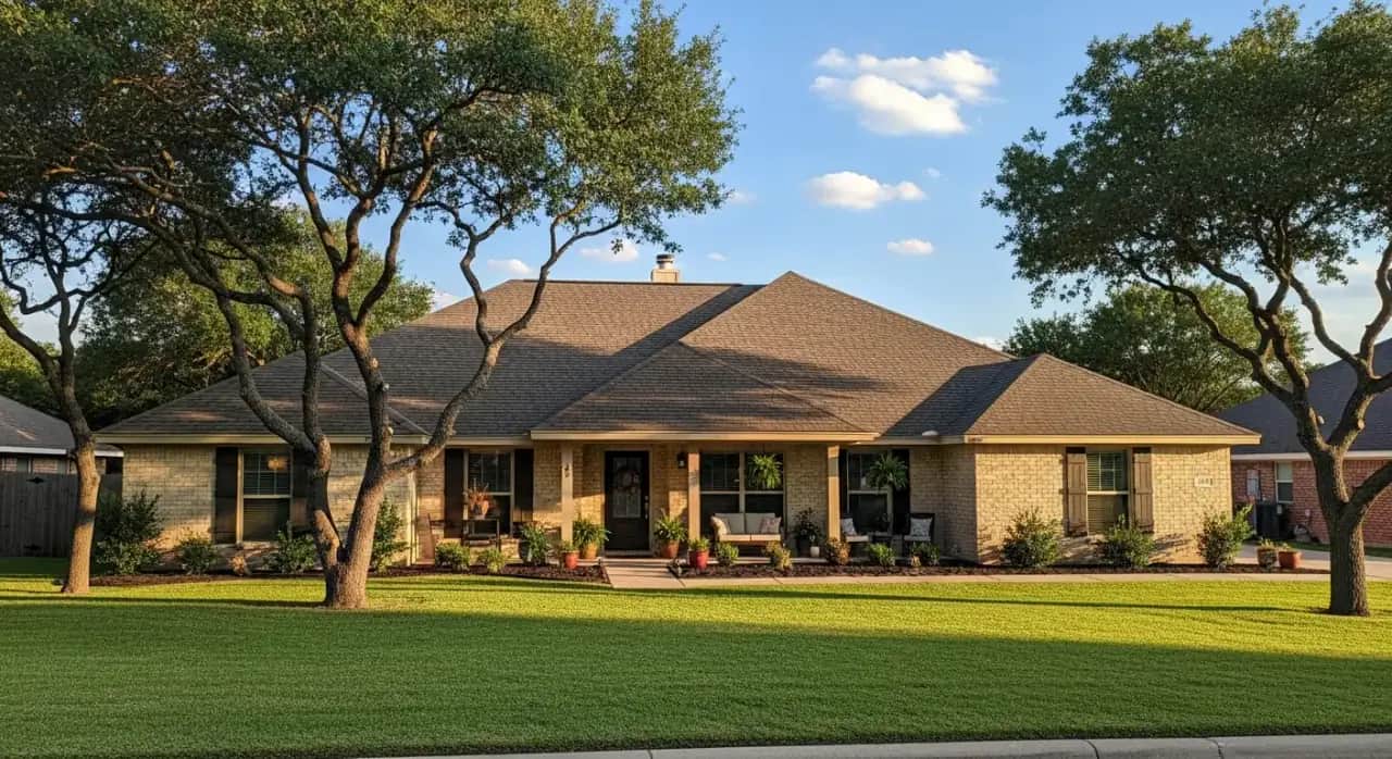 Beautiful Texas home with a brand new roof
